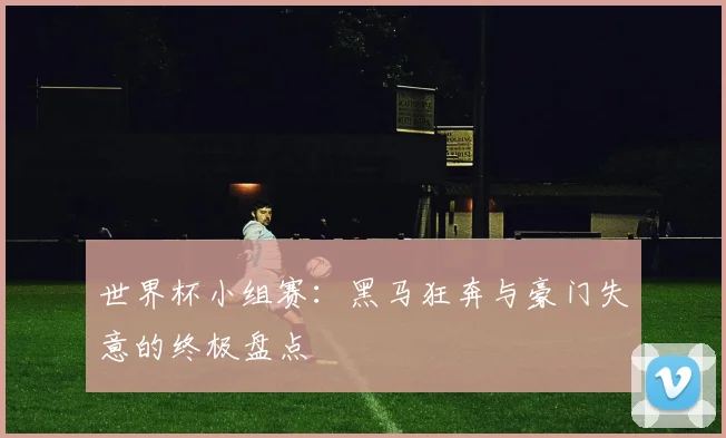 世界杯小组赛：黑马狂奔与豪门失意的终极盘点